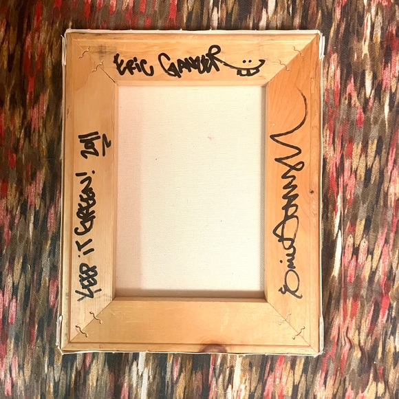 πrare LEπ original vibrant green abstract graffiti painting - Picture 10 of 13